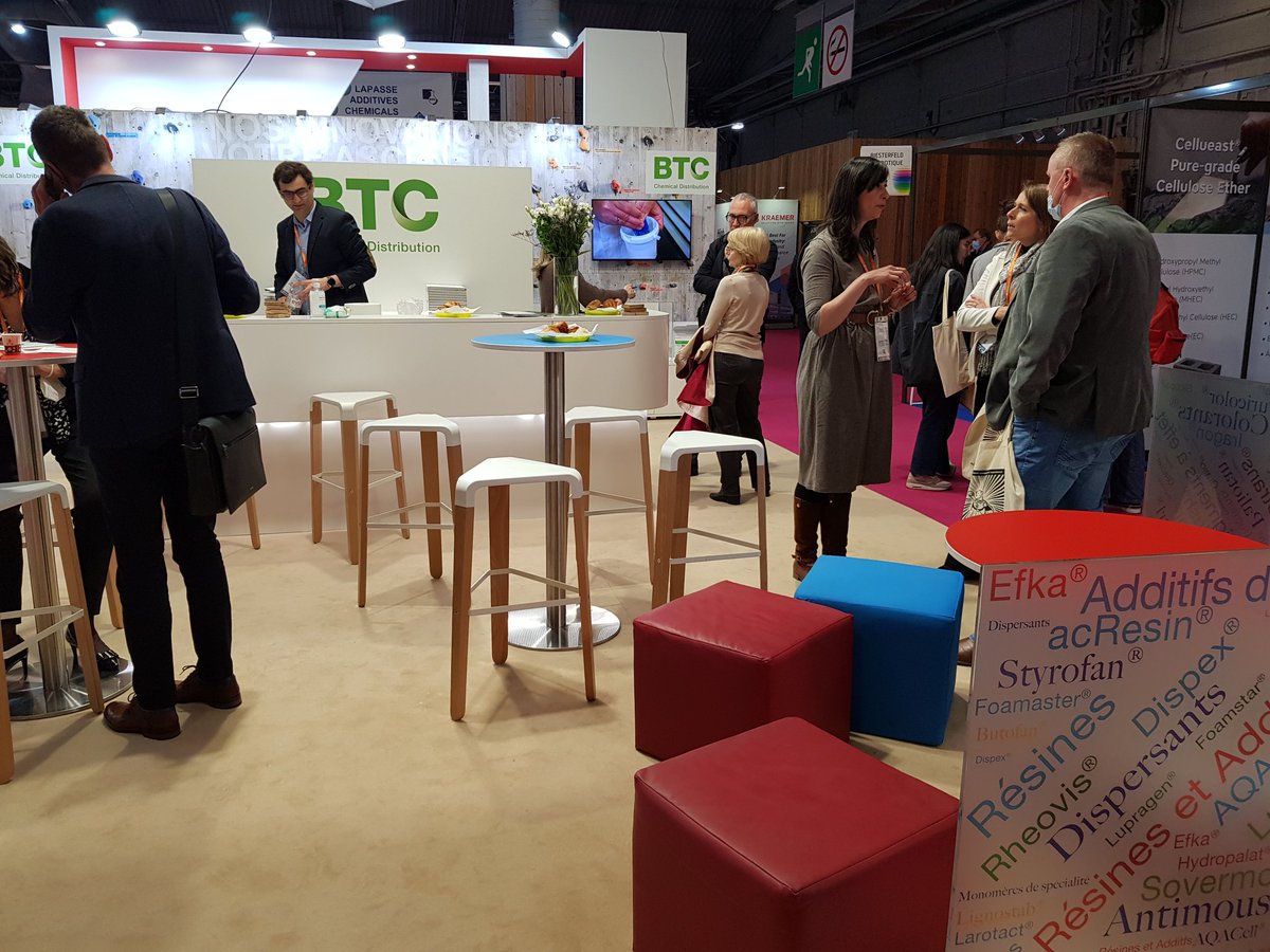 ThierryCharton's tweet photo. Le salon #Eurocoat est en pleine ébullition au stand A04 où #BTC_Europe vous attend avec beaucoup de plaisir 😁🥳 https://t.co/kF1LNdYvUT