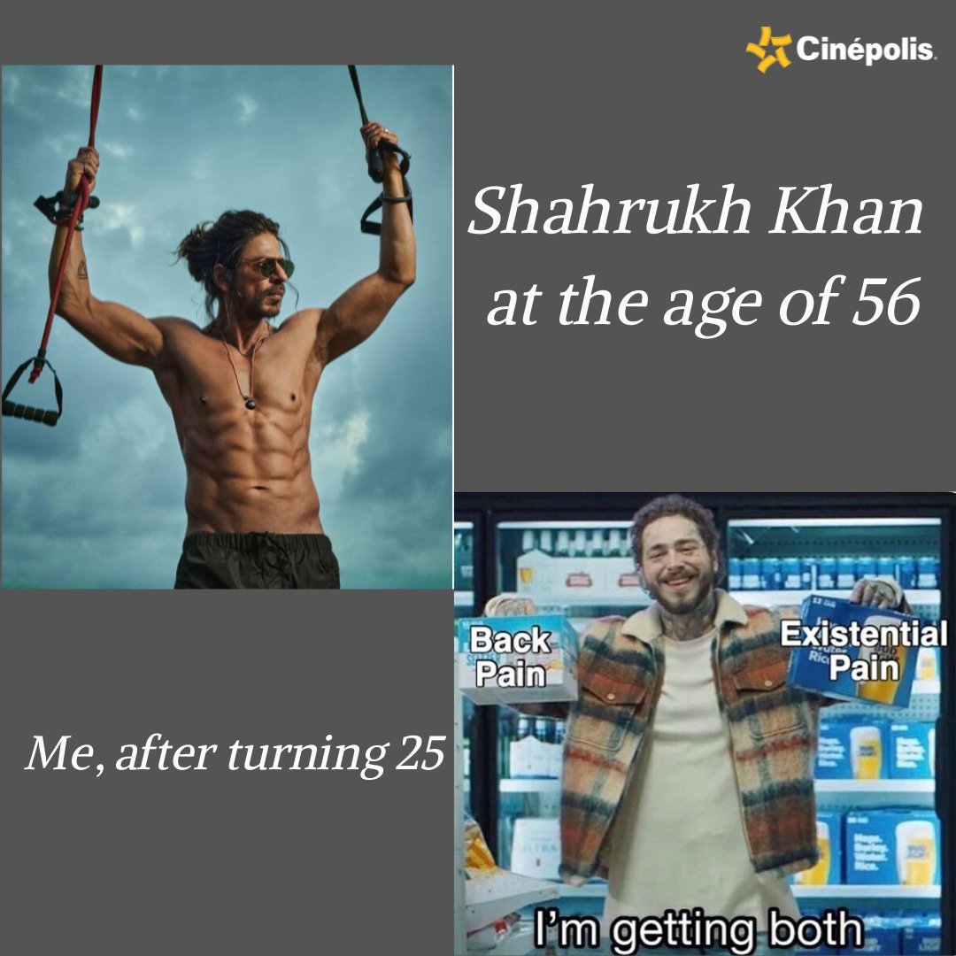 IndiaCinepolis's tweet photo. Koi balm de do...
Are we the only one feeling this way?
#meme #memes😂 #funmemes #dailymemes #cinememe #srk #shahrukhkhan https://t.co/akaxWkX8oP