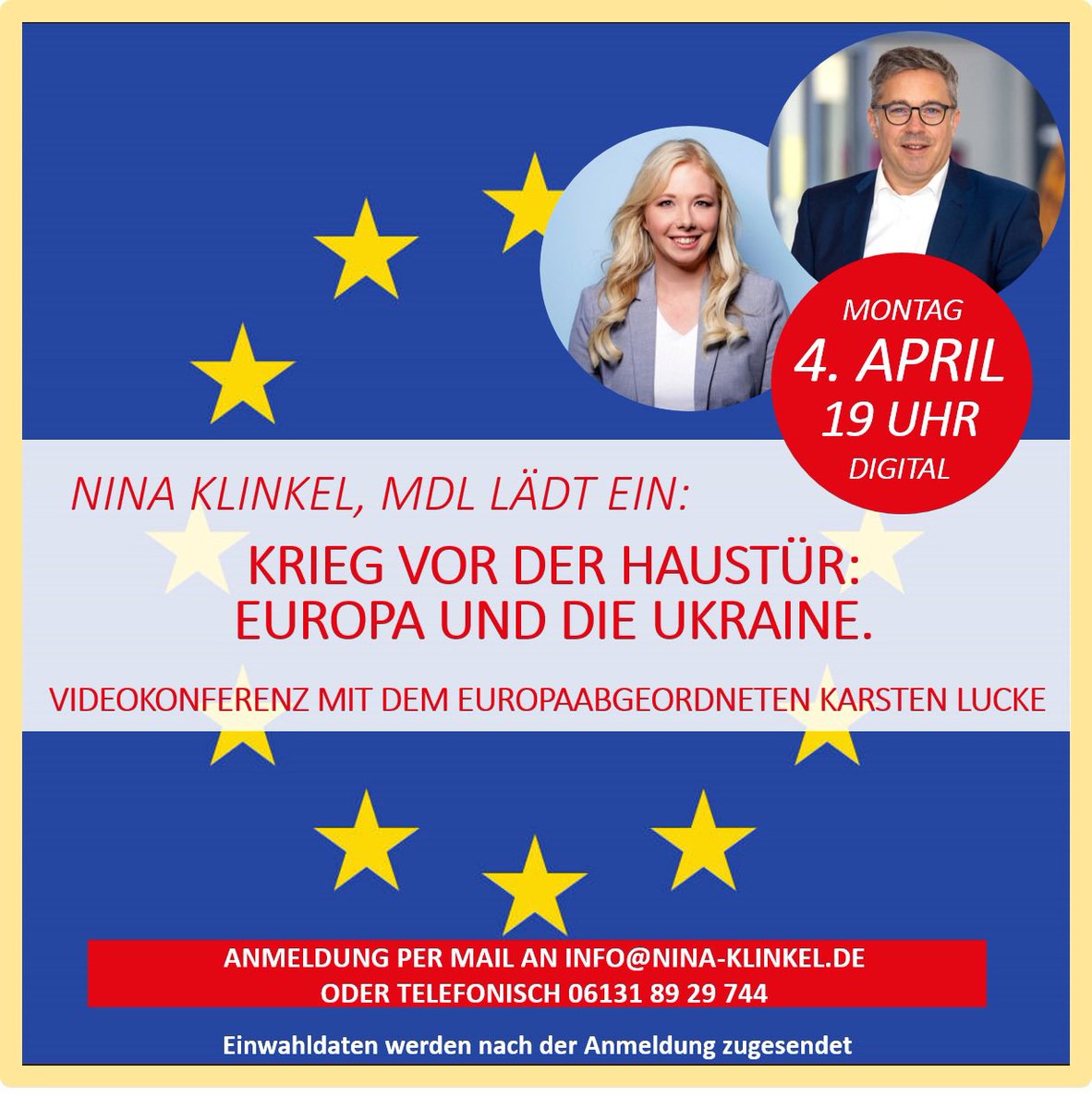 Gemeinsam mit <a href="/NinaKlinkel/">Nina Klinkel</a> im Gespräch. Ich freue mich auf den Austausch &amp; Danke für die Einladung.