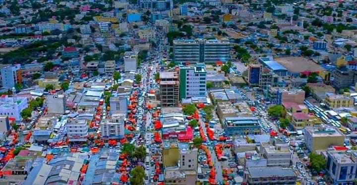 Mid kamid ah magaalooyinka ugu amniga iyo bilicda wanaagsan geeska Africa, Hargeisa Somaliland.