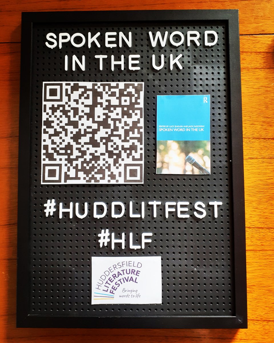 rose_condo_poet's tweet photo. Excited to host this event @Hudd_Lit_Fest tomorrow! I’ll chat with @katefoxwriter and @thisissundra about the brilliant #SpokenWordintheUK anthology. Tix FREE but booking recommended: https://t.co/KqolWjFHSl 
#HuddLitFest #HLF2022 #SpokenWord #Poetry #Huddersfield https://t.co/e31J246lqY