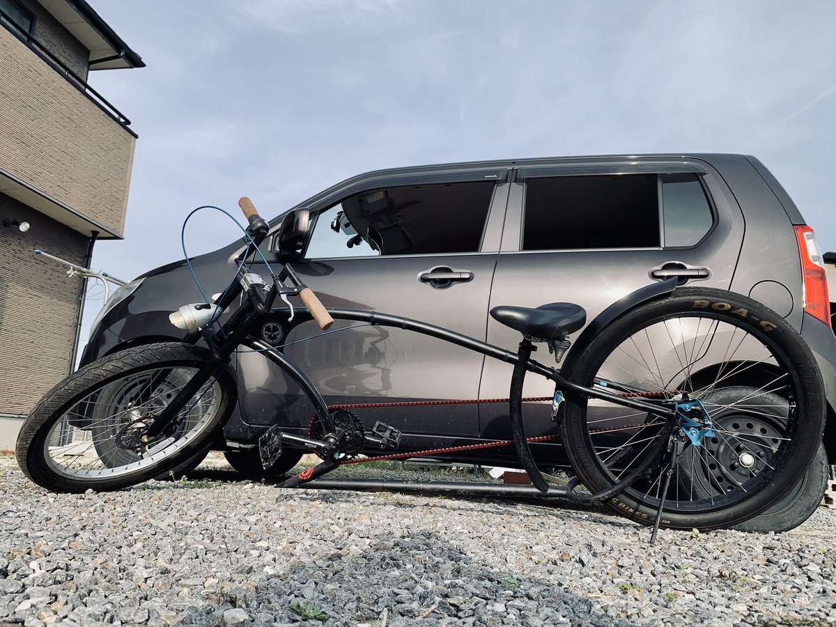 romesama_'s tweet photo. " Ruff Cycles Smyinz "

久々乗りたくなって出してみたら原付にハンドル付け替えたの忘れてた（笑）
メンテして少しポタってきました♪
やっぱカッコいいな😍

#RuffCycles
#CustomBicycle
#CustomCruiser
#StretchCruiser
#ビーチクルーザー
#ファットバイク
#FatBike https://t.co/oqYbmjmBwe
