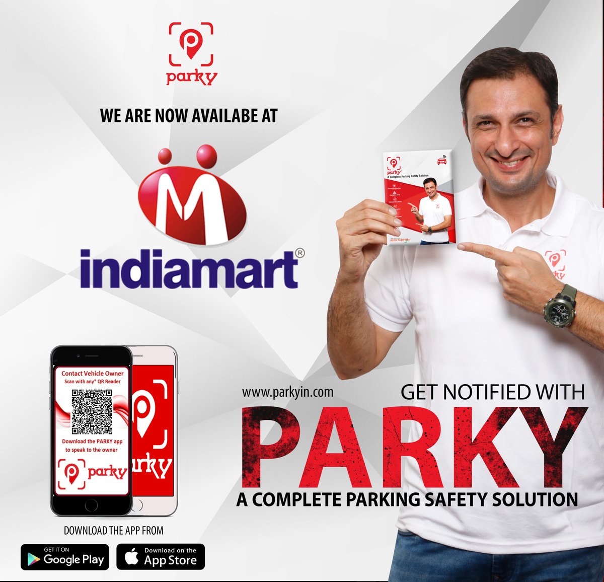 ParkyIndia's tweet photo. #AnActivationToMakeYourProgressive
We are super excited to announce that #ParkyQRDecal is available at leading Digital B2B Marketplace #IndiaMART
Now you can place a bulk order for better rates and additional benefits. We will be happy to serve you.
https://t.co/ZBVsFOqb7U https://t.co/lzgHRpelGW