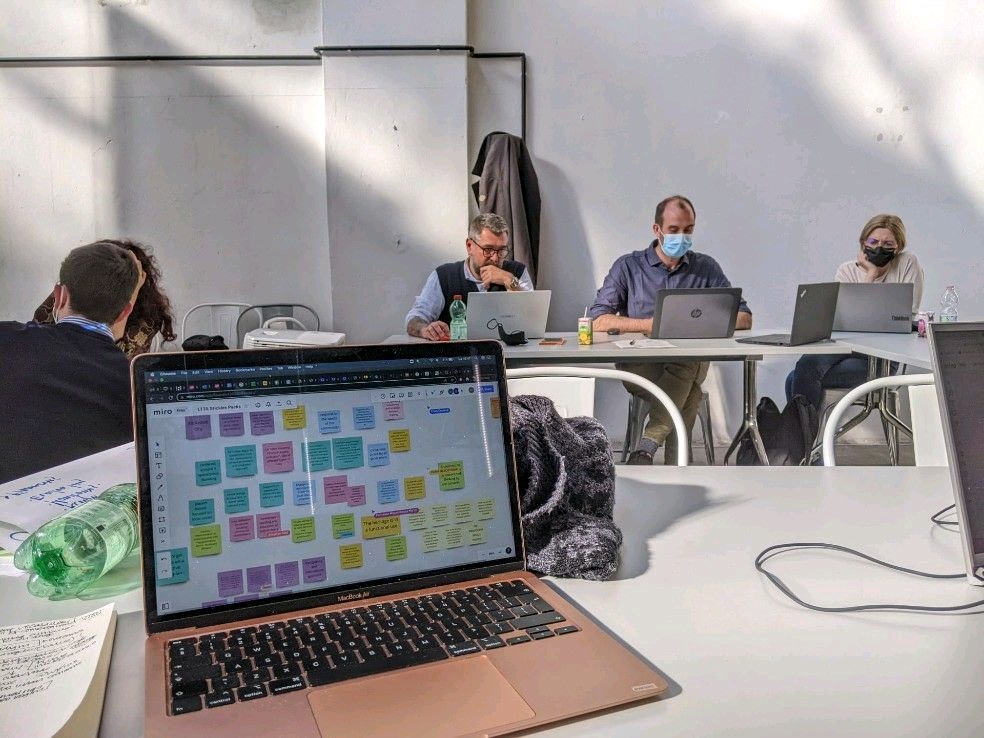 LucaArch's tweet photo. From Urban To Human regeneration. Workshop for the definition of the competencies to use within projects of urban regeneration led by social innovation @ErasmusPlusInd Future  project. https://t.co/uSeOMRf3sE