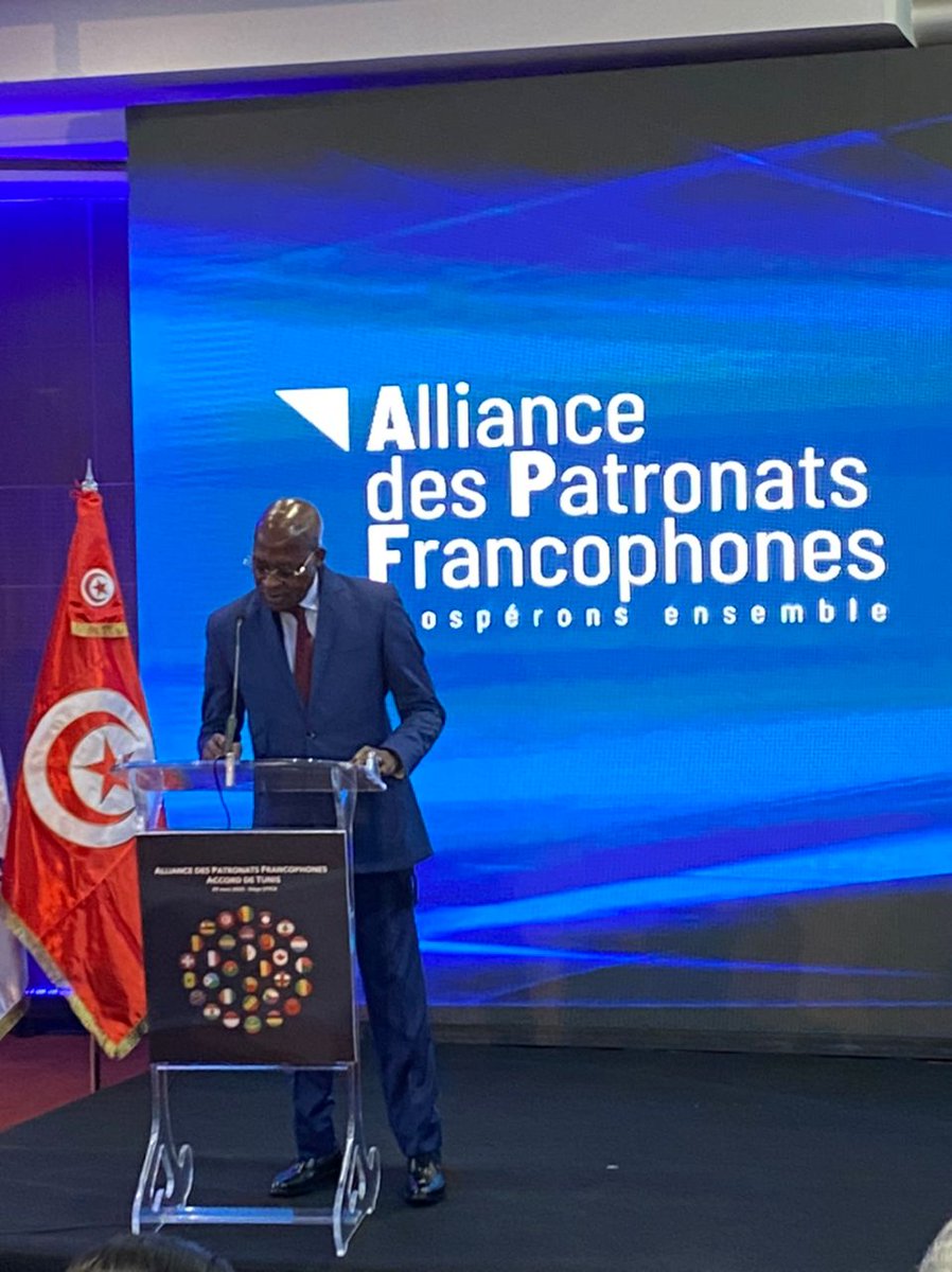 <a href="/micheldjombo/">Michel Djombo</a> Notre Président et notre Secrétaire Général étaient bien présents à Tunis pour la création de l'Alliance des Patronats Francophones

#francophonie