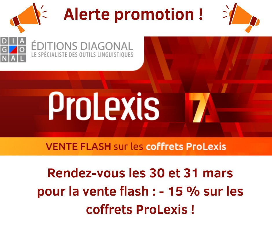 Éditions Diagonal | ProLexis (@ProLexis_com) / X