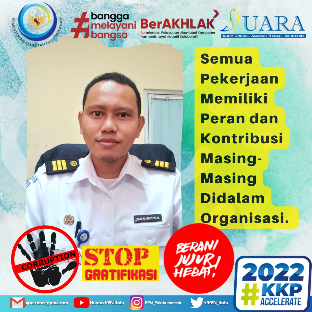 ppn_ratu's tweet photo. Dalam setiap kesempatan Bpk. @nchept_14 sebagai Ketua Tim Manajemen Perubahan Pembangunan ZI-WBK mengatakan "Semua Pegawai pasti Memiliki Perannya masing-masing di dalam Organisasi. 

#KKPACCELERATE
#EkonomiBiru
#PPNPJUARA
@kkpgoid 
@djpt_kkp 
@saktitrenggono 
@Ririnyati1 https://t.co/cjLREBjHNJ