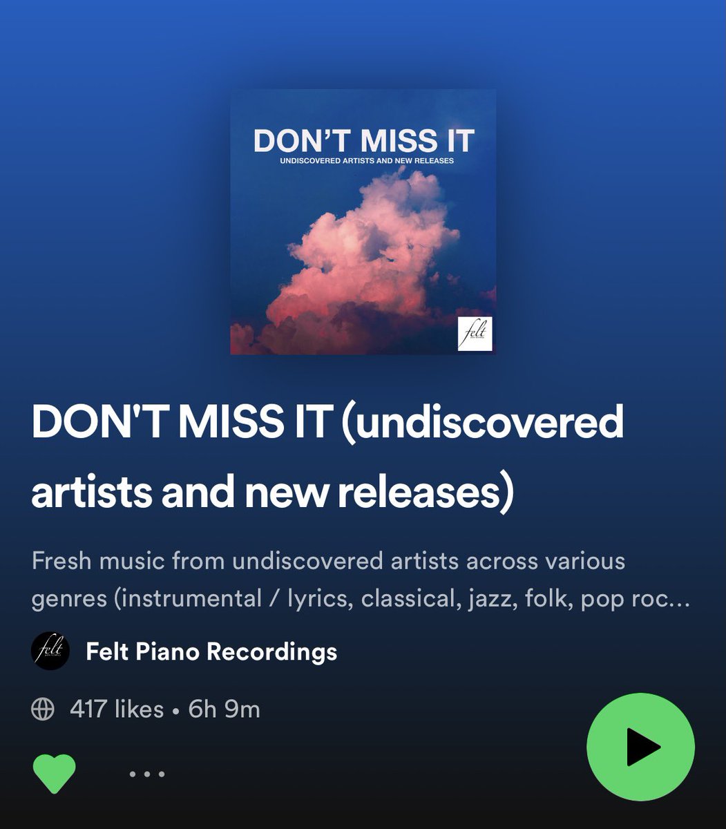A thank you to the beautifully curated playlists my new track #shelovesme has been added to! 
My music has always been a bit liminal-echoing my personal existence, yet these curators have placed my song in such strong and relevant worlds #spotify #NewMusicFriday #ambient #poetry