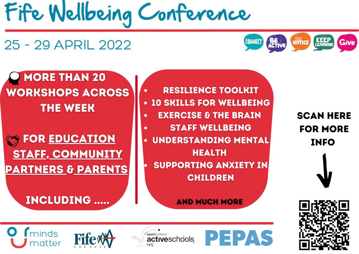 fifepedagogy's tweet photo. Check out the Fife Wellbeing Conference - 25-29 April. More info in the sway below.
#FifeLearning
https://t.co/7TDHqvs4pY https://t.co/jtjg1ieWZT