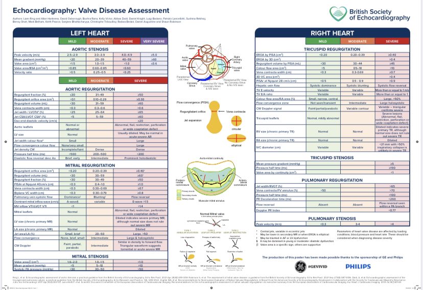 DanXAugustine's tweet image. @BSEcho valve assessment poster. Fantastic work by all involved. To order your copy please 👀 ➡️

bsecho.org/Public/Educati…