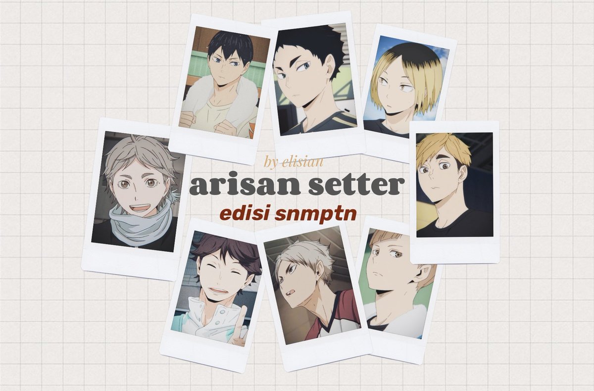 twanpoetry's tweet photo. #Haikyuu lokal au
Perihal keriweuhan para setter sepanjang masa pendaftaran snmptn. https://t.co/kH9lrBcDiD