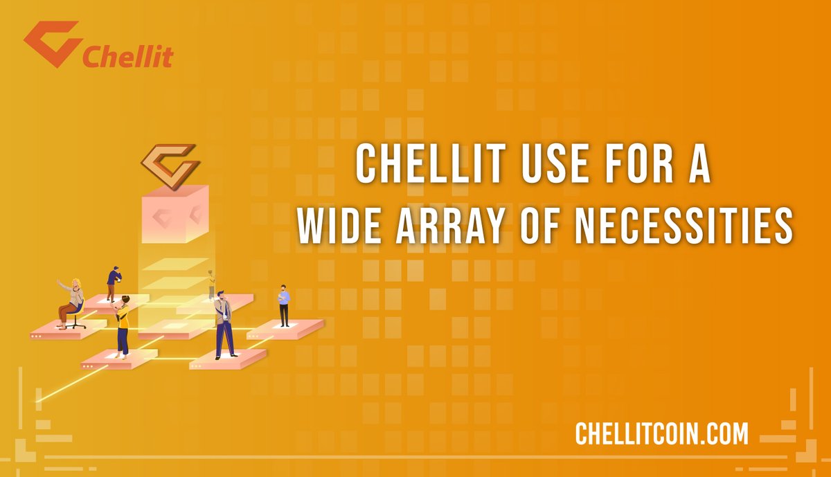 Using #blockchain technology, we aim to establish ourselves as the standard payment💸 choice to pay for a number of uses and necessities. We are building a platform that will work for a variety of #business applications📱, not just for individuals.

 #Chellit #ChellitCoin #CHLT