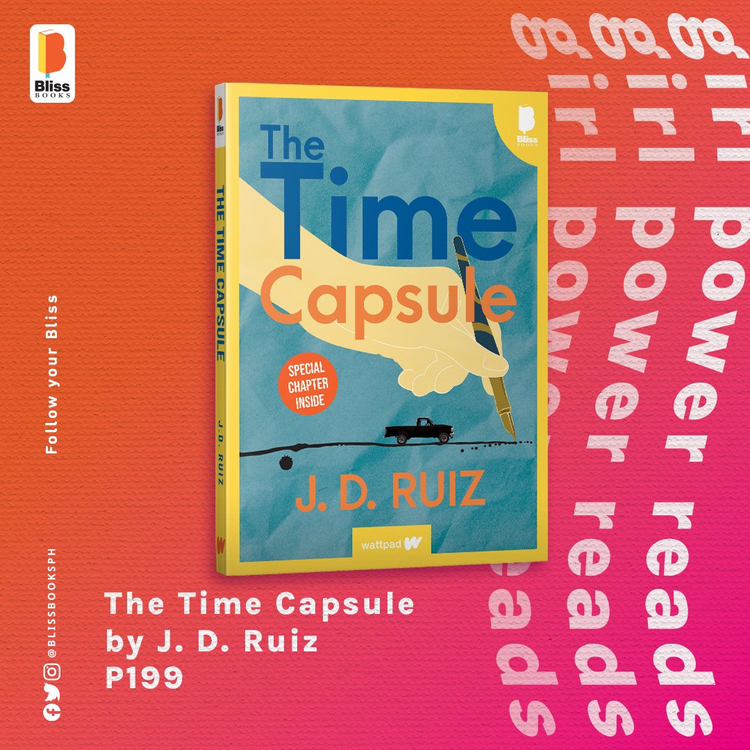 blissbooksph's tweet photo. Can you take a spontaneous adventure for yourself just like what Stephanie did?
Follow her story here in "The Time Capsule"! This is available on Anvil Publishing's website (https://t.co/42o2xHB7HS), Shopee (https://t.co/cFi5EjCijO), and Lazada (https://t.co/rmLRSktPhH). https://t.co/krP3TF0Ic1