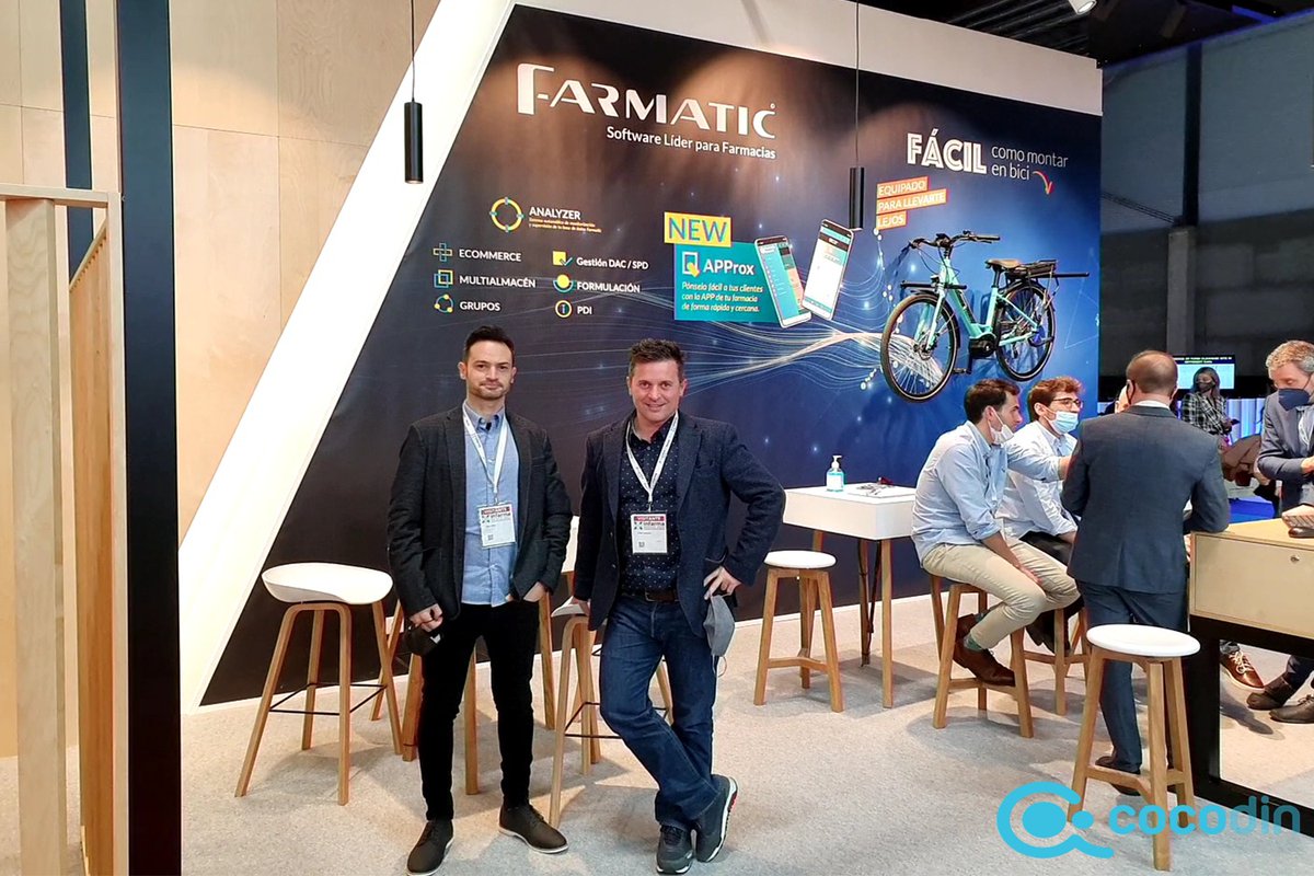 CocodinTech's tweet photo. 🗓️¡La semana pasada se celebró de manera presencial el evento de @infarma_salon y @ExpoDental_ en @IFEMA!
Hemos podido asistir como distribuidores de #Farmatic https://t.co/AwET0jW7On y de @odontonet_es, y así conocer las novedades del sector #farmacéutico y #dental. https://t.co/21j6JnWQ0U