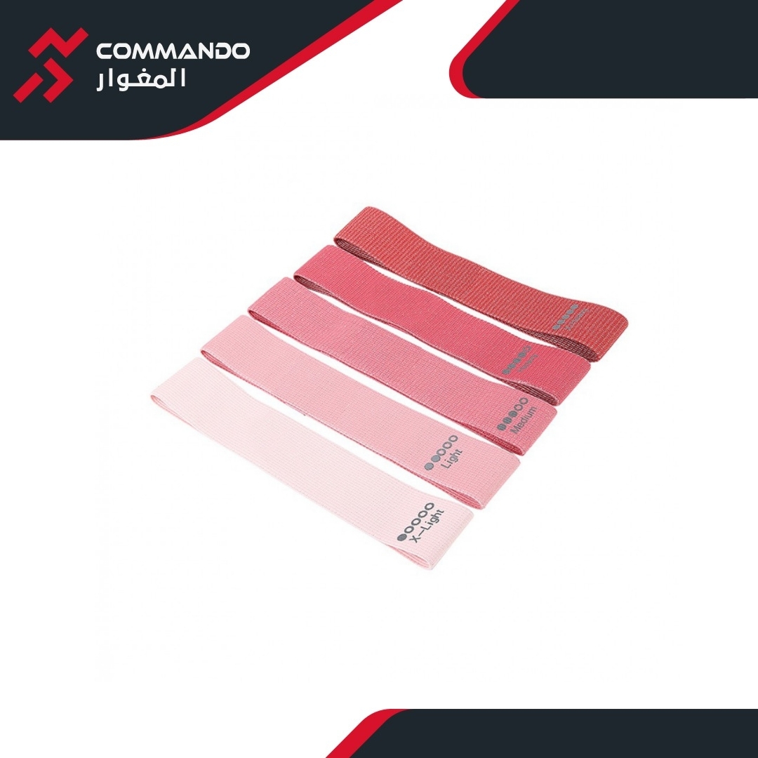 CommandoSports's tweet image. مجموعة من اربطة المقاومة القماشية Resistance Fabric hip bands المستخدمة لتمارين الوركين والأرداف والفخذين ، تحتوي المجموعة على 5 اربطة مقاومة ، لكل حبل مقاومة من حبال المقاومة قوة مختلفة عن الآخر مما يساعد على التدرج في اداء التمارين. #المغوار

للطلب : shorturl.at/fjrJU