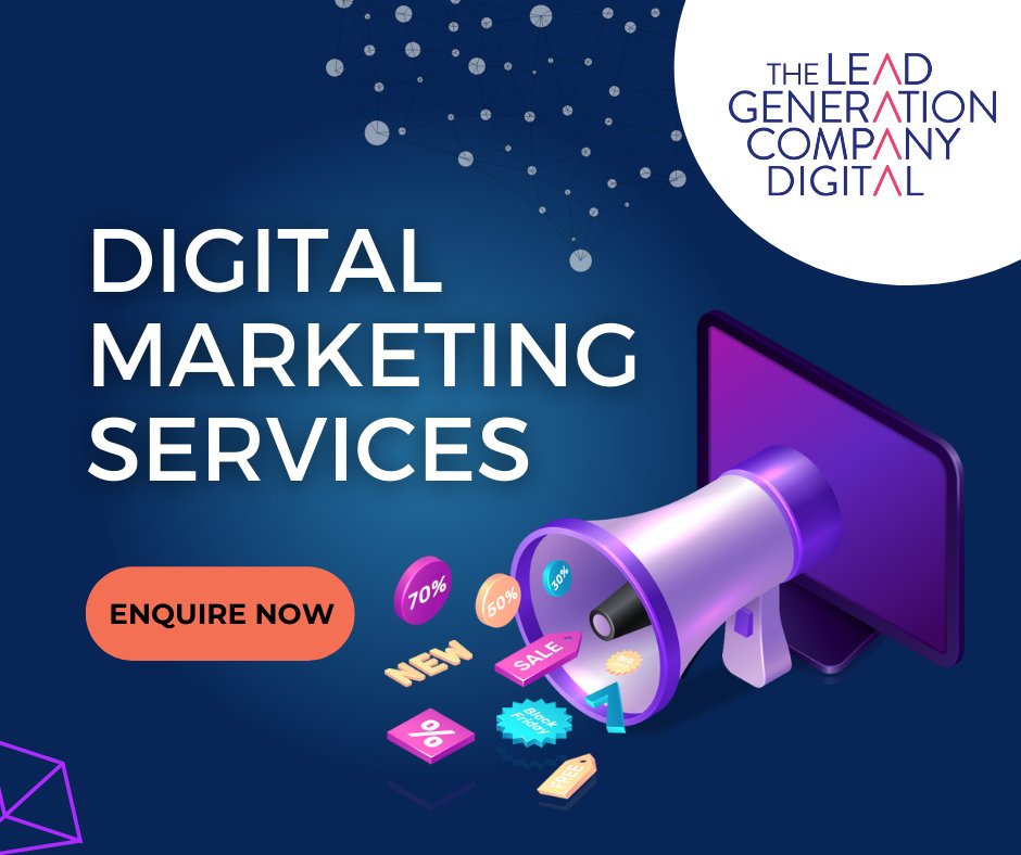 Digital marketing should be an integral part of your marketing strategy.

Enquire today to find out how we can help you drive growth: theleadgenerationcompany.co.uk/digital-market… #digitalmarketing #growth #business