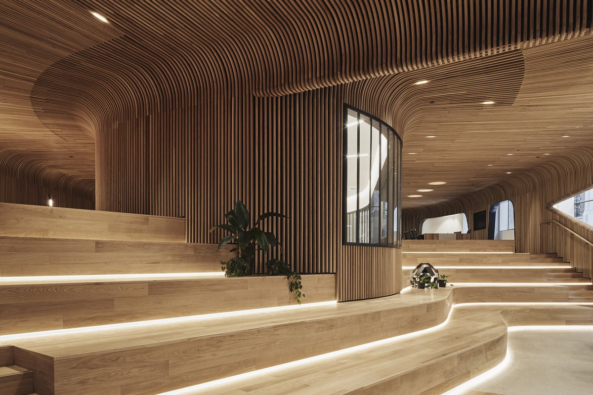 ArchDaily's tweet photo. Sculptform Design Studio / Woods Bagot #Australia 
#Architecture #InteriorDesign #CommercialArchitecture https://t.co/ag3FM6xKgN