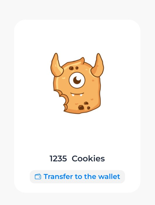 beasties_online's tweet photo. Another update after the previous update 🆕

From now on you can use the button "Transfer to the wallet" if you wish to send your $COOKIES without claiming other items, enjoy 🍪

#BSTS #BNB $BTC #BTC #Metaverse #NFT https://t.co/vcjTCmxaZr