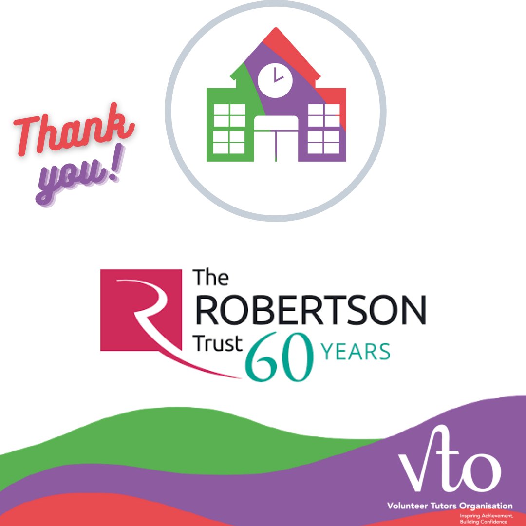 VTOScotland's tweet photo. Thank you to The Robertson Trust for supporting the VTO for the next 5 years. This funding will help us reach more young people in Scotland and continue to play our part in tackling the attainment gap #theroberstontrust #VTOScotland #thankstoourfunders https://t.co/TRerCAGgnM