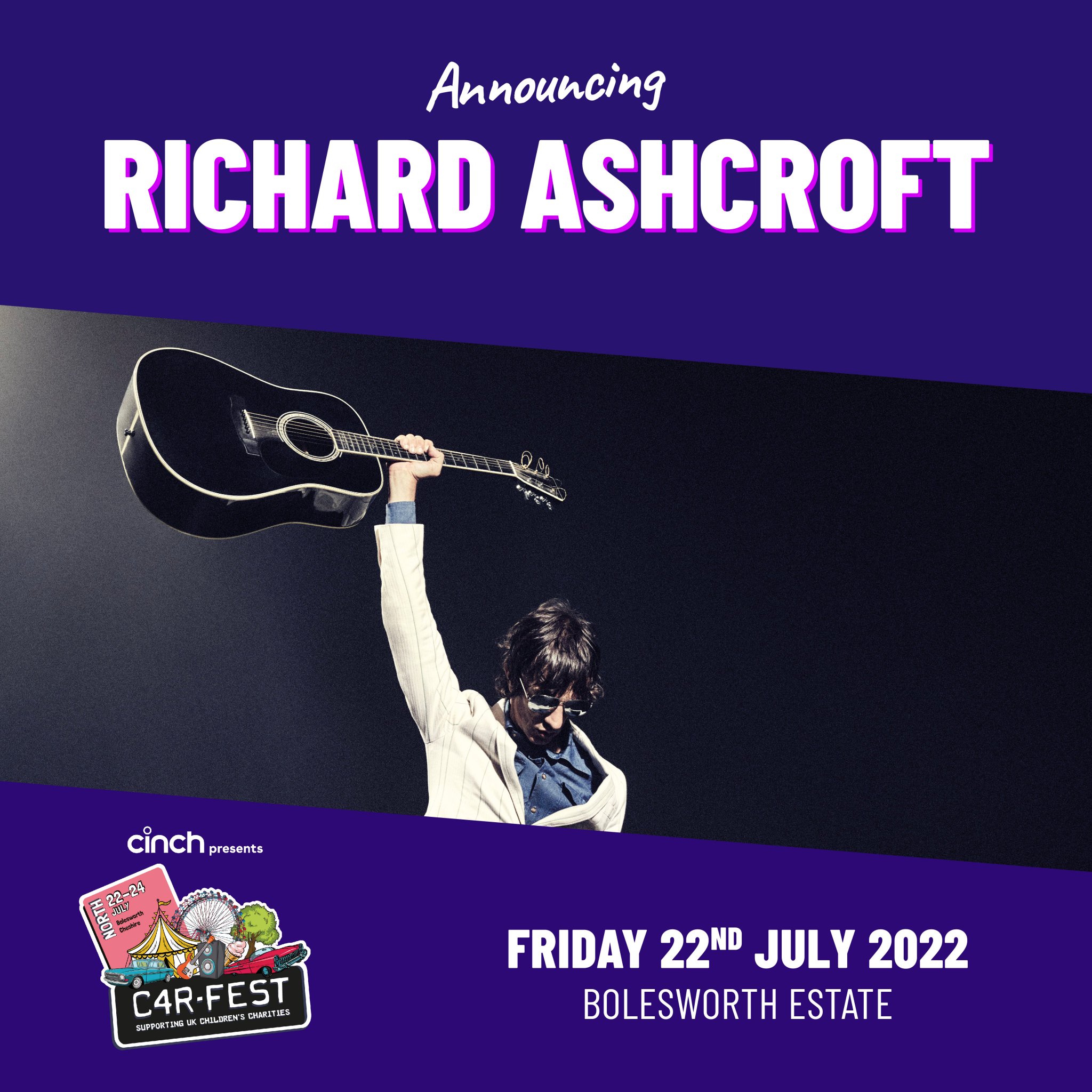 Richard Ashcroft on Twitter "Richard will be performing at