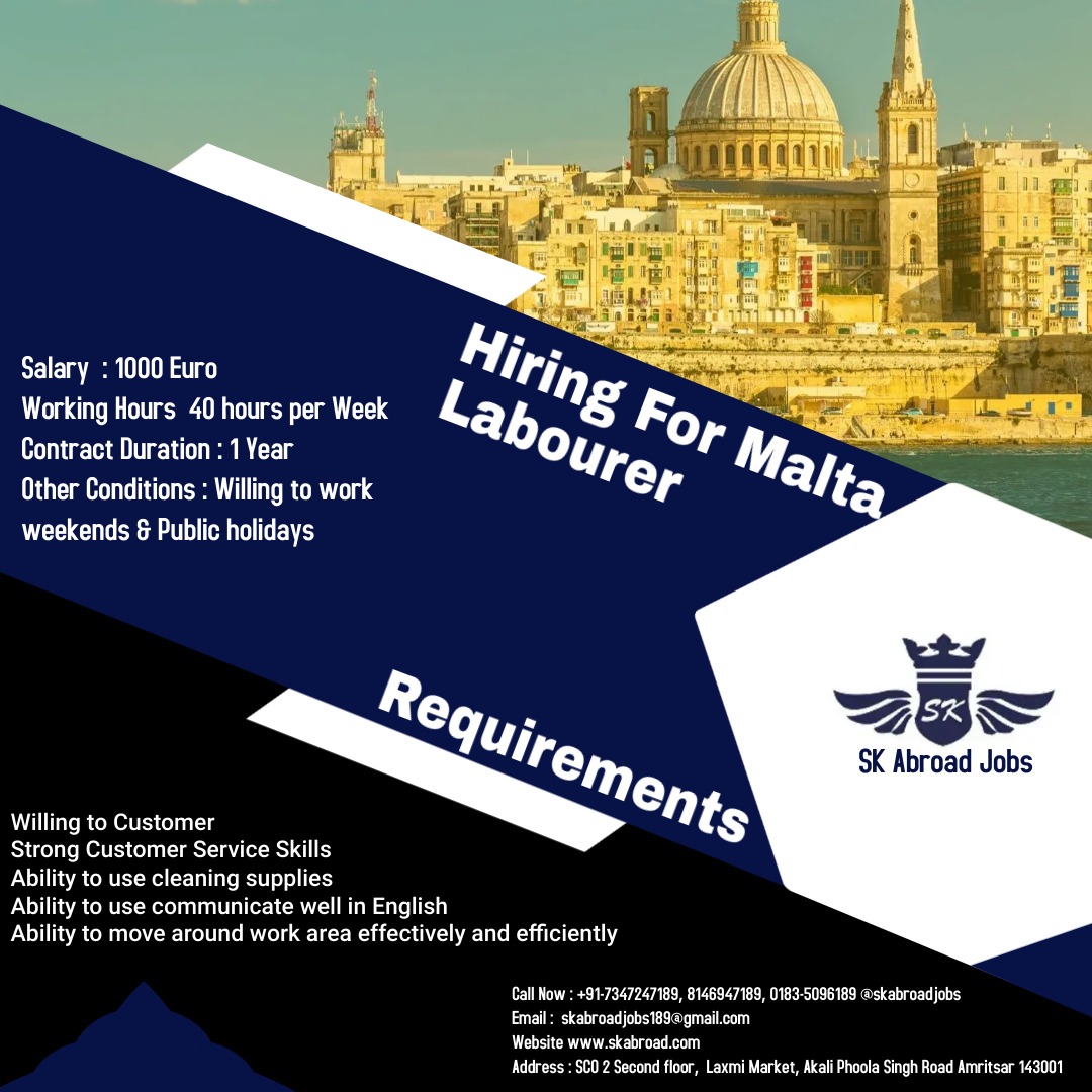 sk_jobs's tweet photo. Best Requirement @skabroadjobs
Call Now : +91-7347247189, 8146947189, 0183-5096189 @skabroadjobs
Website https://t.co/Jom9MdGokT
#workincanada #canada #studyincanada #immigration #canadavisa #canadaimmigration #immigrationcanada #expressentry #canadapr #immigratetocanada https://t.co/xXNh39L47o