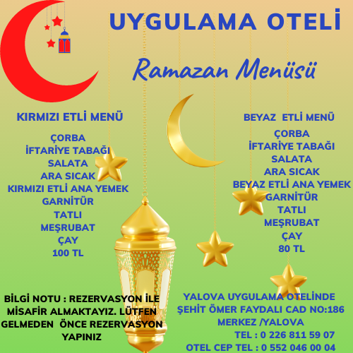 LisesiSaban's tweet photo. Yalova Uygulama Oteli #iftarmenüsü #iftar #Ramazan2022 #Ramazan #hoşgeldinramazan https://t.co/QZpbSJGXQU
