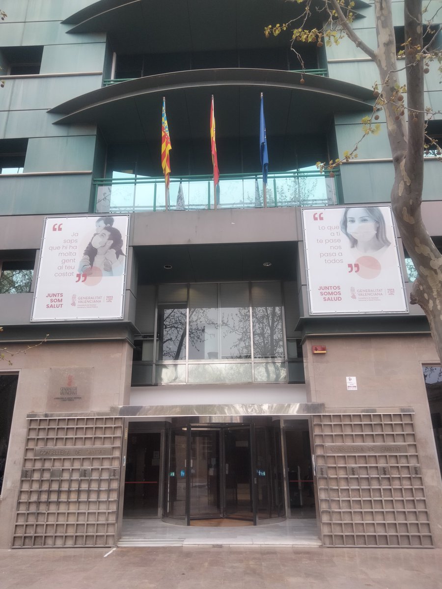 Enfermeras y fisioterapeutas 🧑🏻‍⚕️👩🏼‍⚕️se concentran a las 11:00 🕚  frente a la #conselleriasanitat para reclamar que sus reivindicaciones sean escuchadas 🗣️🗣️ mejoras retributivas y laborales, jubilación anticipada voluntaria, temporalidad en el empleo,… Únete!!
#ExigimosSoluciones
