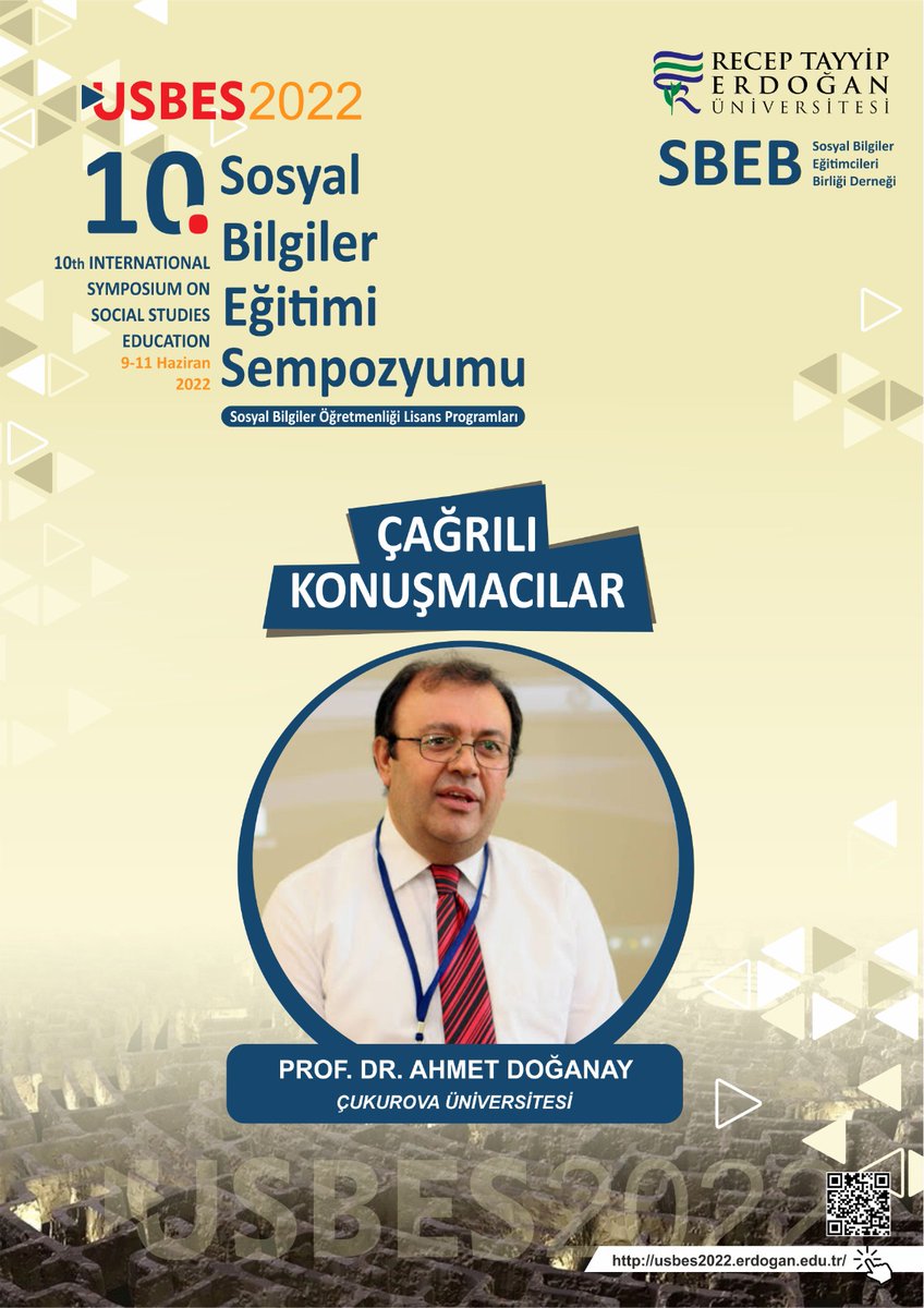usbes2022's tweet photo. Prof. Dr. Ahmet DOĞANAY da USBES2022'de. Ya siz?

#usbes2022
#rteü
#sosyalbilgileröğretmenliği
#socialstudies https://t.co/i4Zy4iNGik