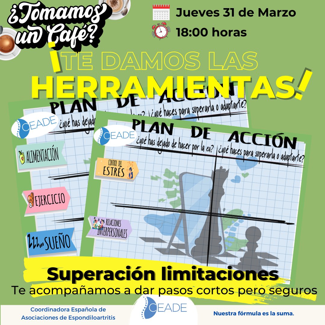 Aexpeoficial's tweet photo. ¿Quieres afrontar tus limitaciones?
¿No sabes como?🤔
¡Te damos las herramientas!

➡ ¡Próximo taller GRATUITO!
🗓️31 de marzo
⏰18:00 a 19:30
🖥️Online
¡Tienes un café pendiente con nosotro☕
Inscríbete aquí: https://t.co/p3FA5oEt1q https://t.co/r3ifkO3P17
