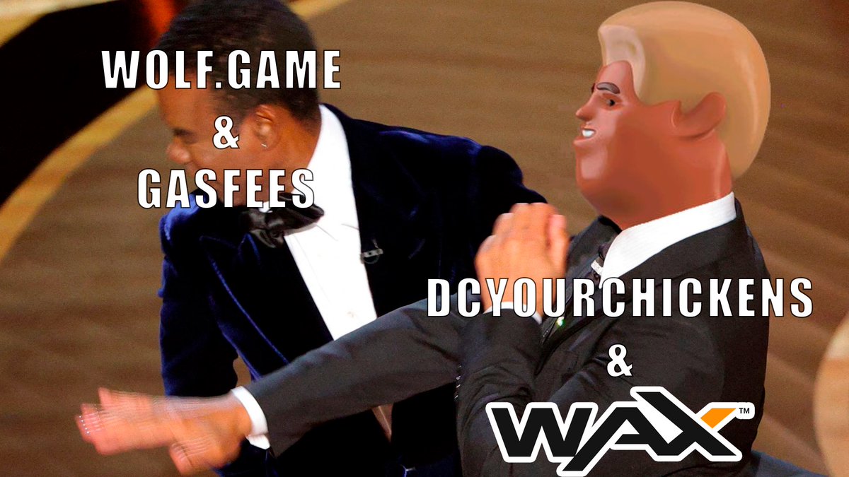 dcyourchickens's tweet photo. Nuff said. 

#nft #NFTcollections #nfts #p2e #play2earn #PlayToEarn #cryptocurrecy #Crypto #wax_io #WAXP #EOSIO #atomichub #neftyblocks #dcyourchickens #wolfgame #eth #EthereumNFTs https://t.co/NWrhdAZ7hC