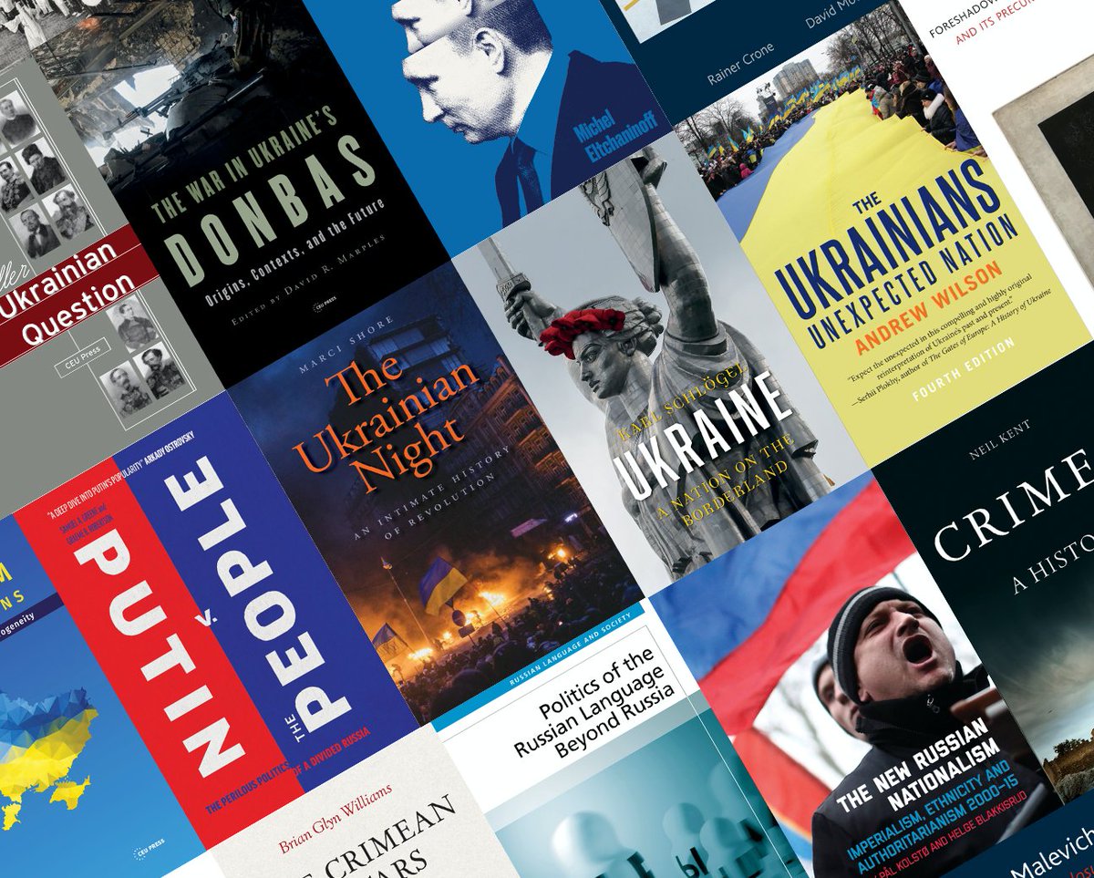 <a href="/CEUPress/">Central European University Press</a> is pleased to be a part of the Ukraine Digital Book Collection. 2⃣0⃣ scholarly and informative books on the history and culture of Ukraine are freely accessible here until April 15th⤵️
publisher.exacteditions.com/ukraine 

#PublishersForUkraine