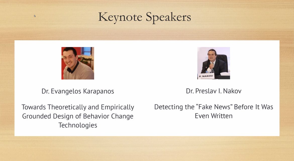 Persuasive Technology Steering Committee tweet media