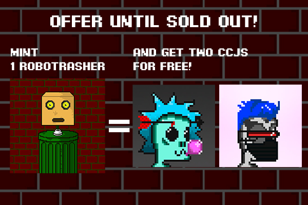 RoboTrashers | MINT LIVE tweet media