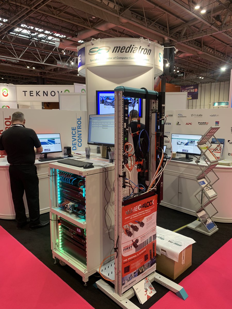 mediatronUK's tweet photo. It’s finally here! #ChannelLive

Come and see us at Stand: #D212

With all your favourite brands: #Raritan #ServerTech #Minkels #Legrand #IECLock #Patchsee https://t.co/Liu8eo5j6U