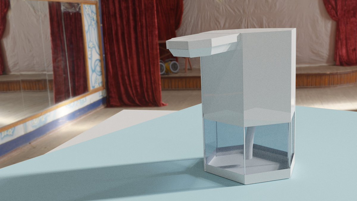 _Area_minecraft's tweet photo. #blender 

消毒液ボトルを作ってみた https://t.co/S5pXPnTNhN