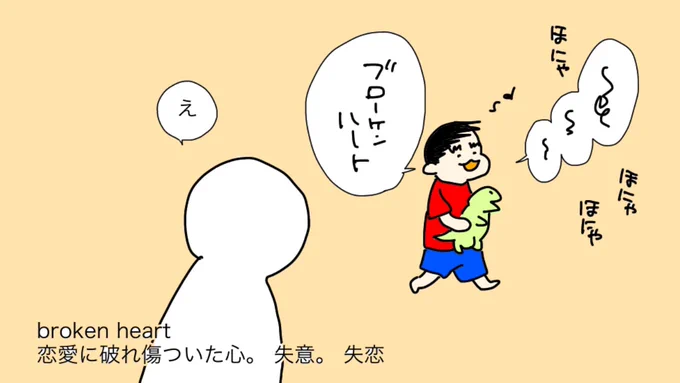 意味が分かってるのかいないのか、おうむ返しか分からないけど「うまい」や「ちがう」とちょっとだけ言う様に…。
一日中何かほにゃほにゃ喋る中、今日の一言 