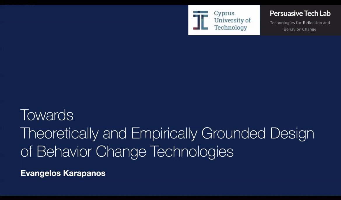 Persuasive Technology Steering Committee tweet media