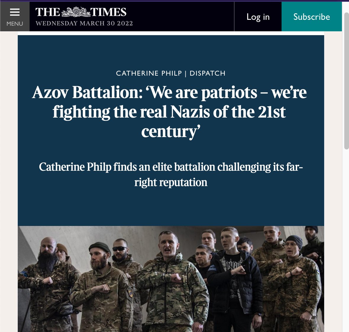 AlanRMacLeod's tweet photo. It feels like we are within about one month of the phrase "moderate Nazi" becoming common parlance in corporate media. https://t.co/TmxCDB98ET