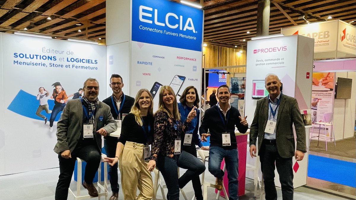 elcia_fr's tweet photo. 🏁 C’est parti pour @NORDBATlille ! Toute l’équipe ELCIA vous attend Stand D18 ! Venez nombreux partager un bon moment, échanger autour d’un café et découvrir nos nouveautés ! #NORDBAT #NORDBAT2022 #logiciel #devis #chiffrage #3D #BatiTrade #ProDevis #Menuiserie #Store #Fermeture https://t.co/msYRFPg8OQ