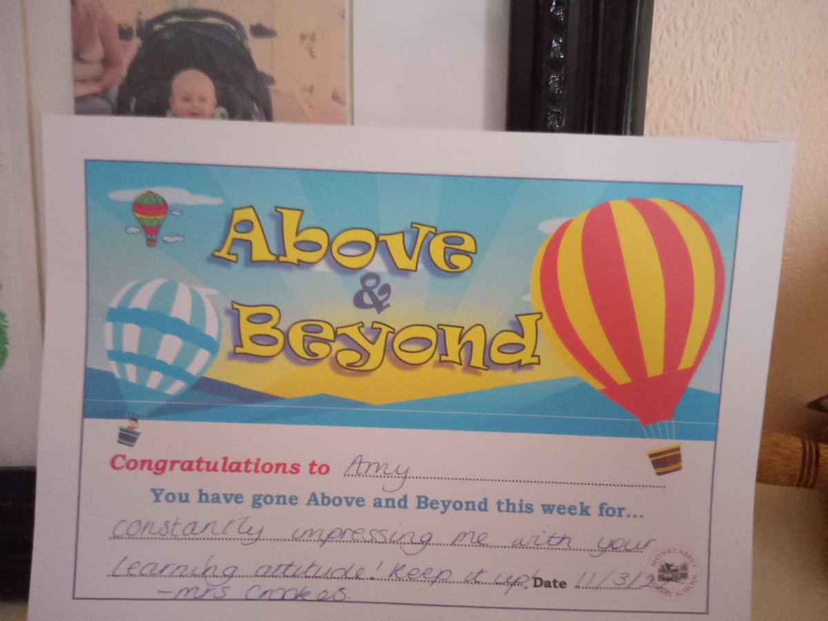 MistyTh32710371's tweet photo. Well done Amy for your learning attitude. I'm so proud of you. https://t.co/VhavB0Mput