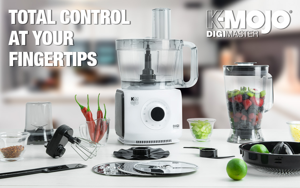 SQ_Professional's tweet image. K-Mojo DigiMaster Digital food processor. A multifunctional and versatile appliance that will help you save time in meal preparation. Learn more about this in our weekly blog:ow.ly/ybXh50IvNMf

#sqprofessional #SQPRO #smartblender #foodprocessor #kitchen
