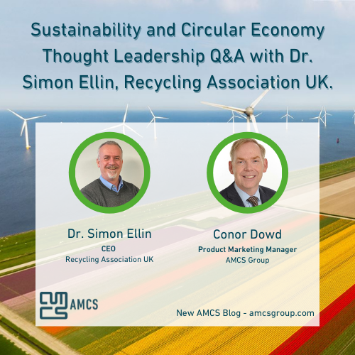AMCSGroup1's tweet photo. New #AMCSBlog - Sustainability and Circular Economy Thought Leadership Q&A with Dr. Simon Ellin, Recycling Association UK.
Read the Interview here: https://t.co/EMRpQiFVCN
#AMCS #InspireSeries #sustainability #circulareconomy #environment #zerowaste #waste #wastemanagement https://t.co/OaJLAZOEGL