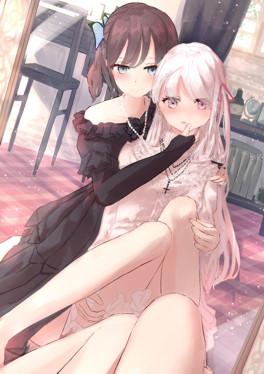 百合
#今月描いた絵を晒そう #創作百合 