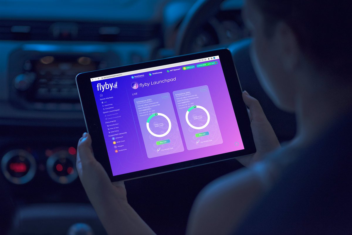 alexfspace's tweet photo. 🚗Can't miss the auctions in any situation
🕛30 March 2022, 12:00 PM UTC #BatchAuction
@flybyLaunchpad @forbitspace 
#flybyLaunchpad #forbitspace #FBS #FBStoken #IDOlaunchpad #Etherum #BNB #PolygonChain #Avalanche #USDTether https://t.co/0lCClKmUph