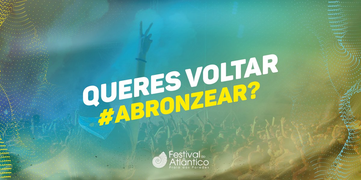 festatlantico's tweet photo. Este Verão vamos #BRONZEAR no melhor Festival de Praia. ⛱
Vamos Regressar ao areal, apanhar os raios de sol ao lado dos nossos amigos e observar o melhor pôr do sol que a Praia das Paredes tem para nos oferecer. ☀️
#xedition #festivaldoatlantico #adartudo #sósequiseres https://t.co/epej589Oic