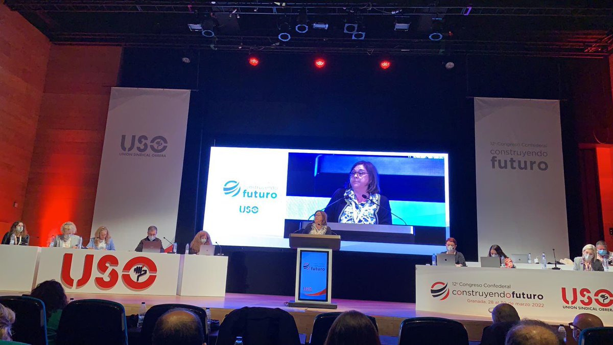 #12CongresoUSO Aprobada por unanimidad resolución especial “Por un modelo de participación sindical al actual diálogo social” presentada por Cantabria <a href="/m_zubimendi/">Mercedes M Zubimendi</a> @USOConfe
