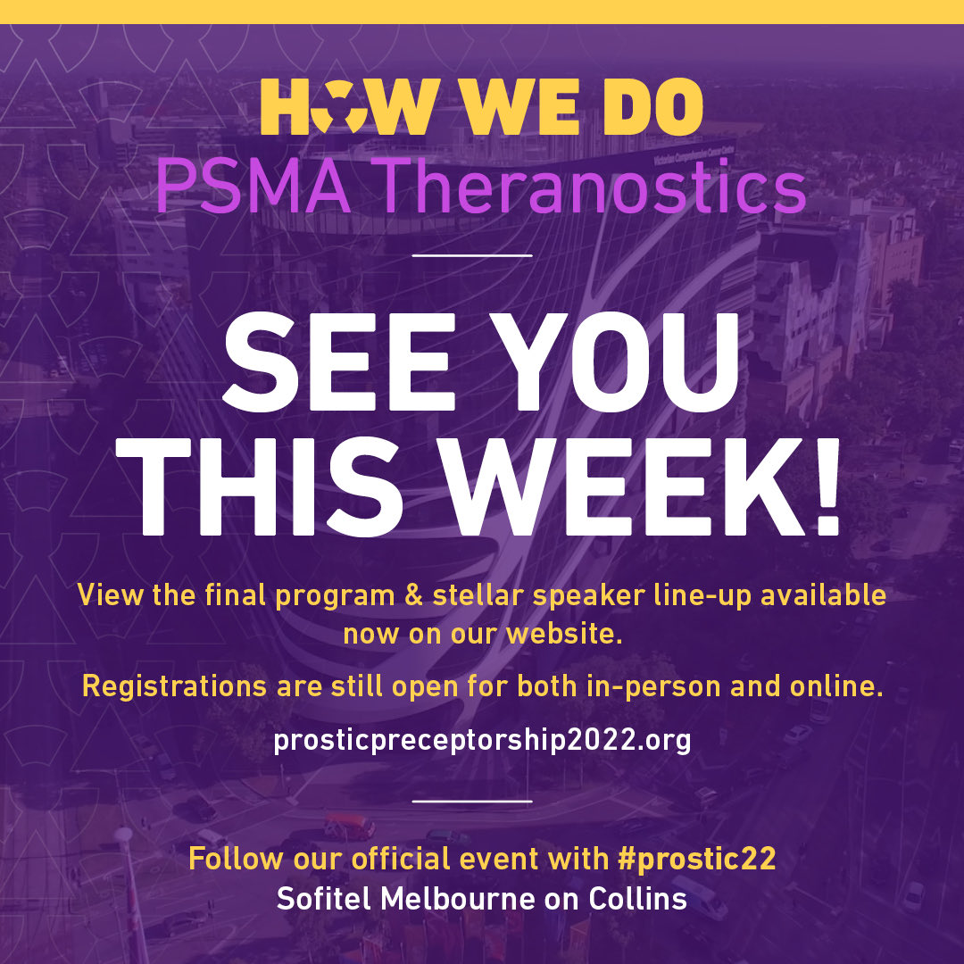 <a href="/AusYURO/">YURO</a> is looking forward to  #prostic22 👏👏👏
It’s not too late to sign up for the inaugural ProsTIC Preceptorship 2022, in-person or online! prosticpreceptorship2022.org