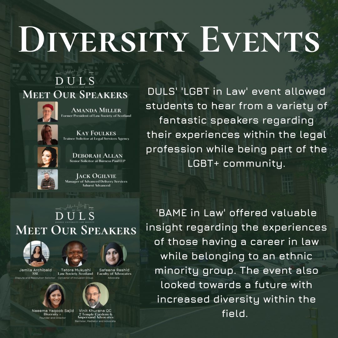 Dundee University Law Society (DULS) tweet media