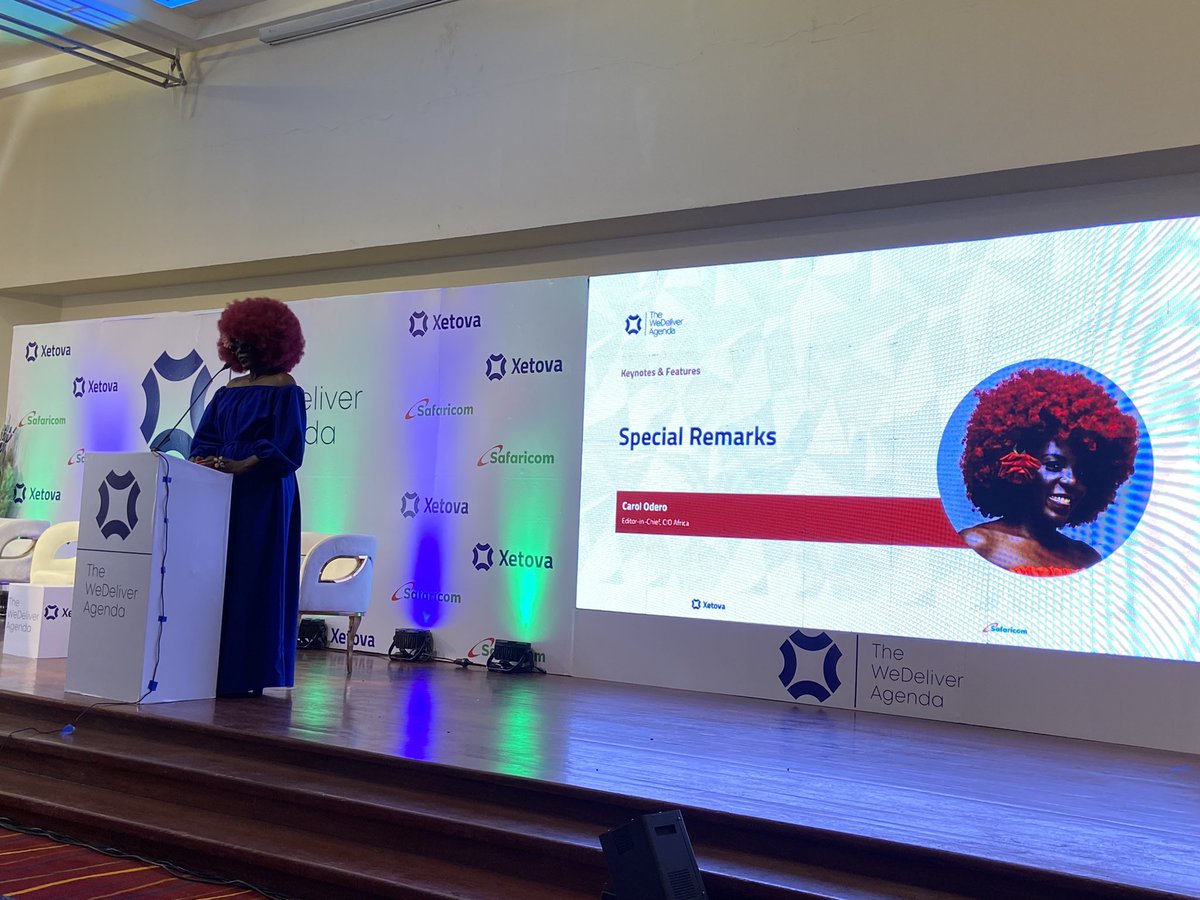 The power of data in decision making . . . Do you ever think of that as a woman in business? Is the data even relevant to you? Is it enough? <a href="/CarolOdero/">The Red Wann</a> posed some very pertinent questions during the <a href="/xetova/">Xetova</a> #WeDeliverForum and together, we can work on this