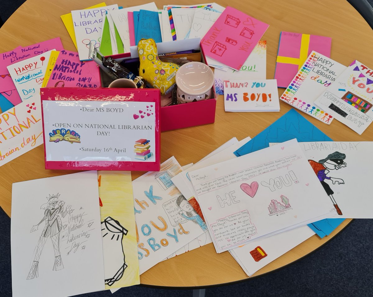 Bellshill Academy Library tweet media